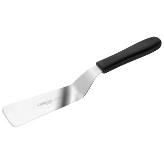 Łopatka cukiernicza BASIS ostrze faliste długość 27.5 cm trzonek z tworzywa (PP) stal nierdzewna