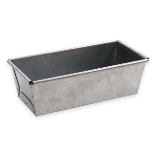 Forma do pieczenia ciast składana góra 200x100 mm dół 190x90 mm wysokość 100 mm Alusteel