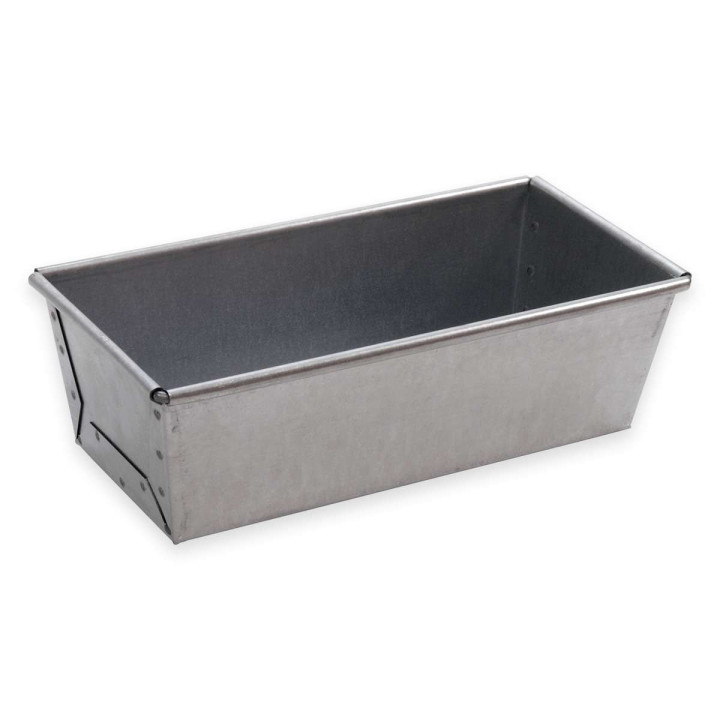 Forma do pieczenia ciast składana góra 200x100 mm dół 190x90 mm wysokość 100 mm Alusteel