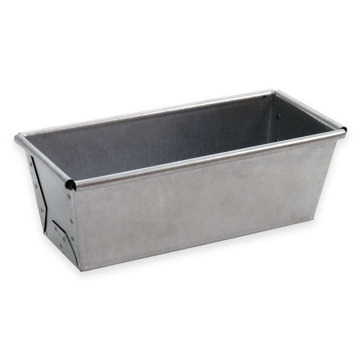 Forma do pieczenia ciast składana góra 200x100 mm dół 190x90 mm wysokość 100 mm Alusteel