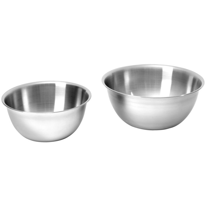 Miska do mieszania Ø35 cm wysokość 15 cm stal nierdzewna (kod 50951)