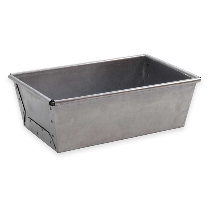 Forma do pieczenia ciast składana góra 250x120 mm dół 240x110 mm wysokość 100 mm Alusteel