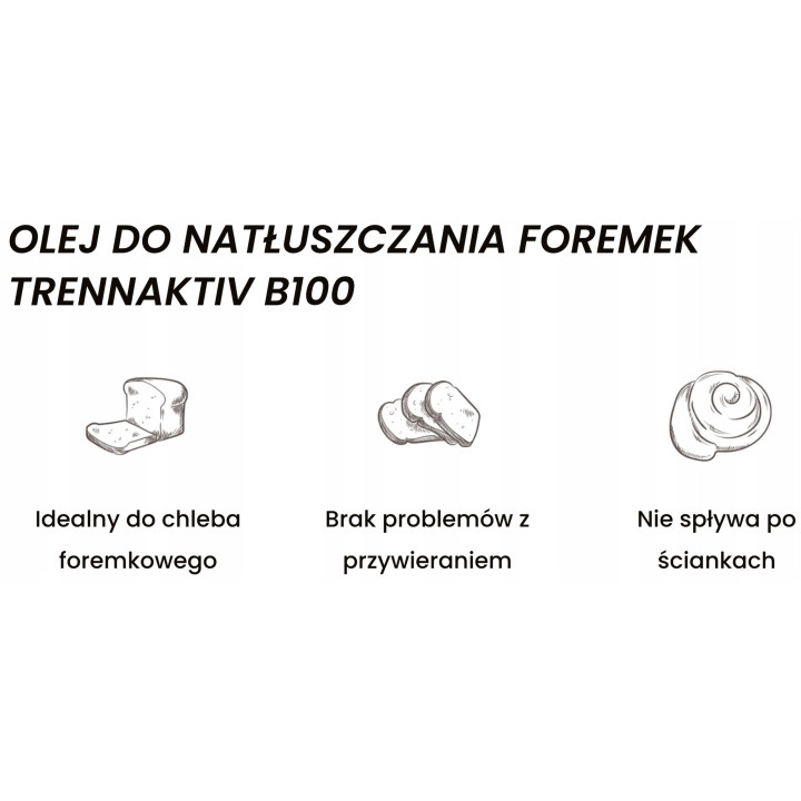 Środek natłuszczający Dubor TRENNAKTIV B100 Kanister 15 L