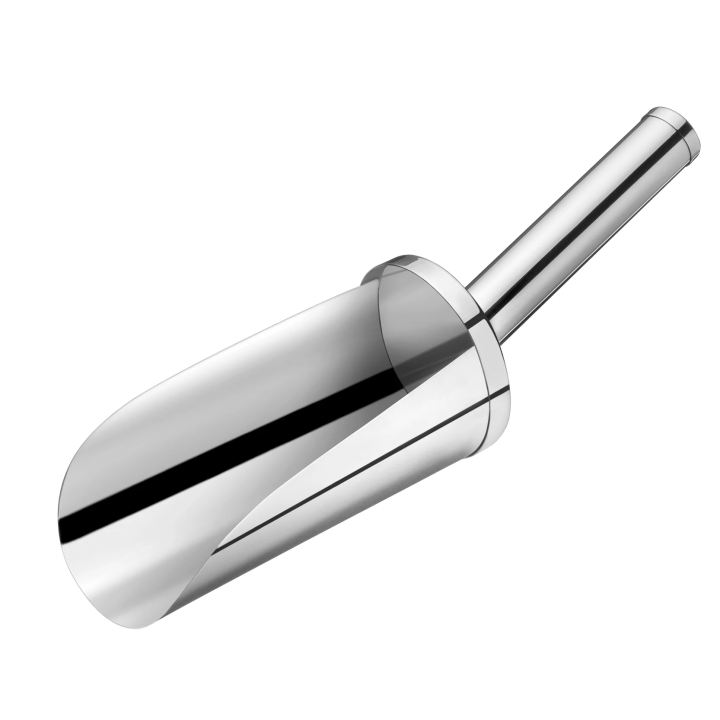 Szufelka do mąki pojemność 300 ml stal nierdzewna długość 20.5 cm