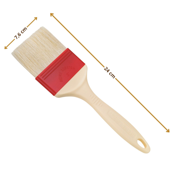 Pędzel cukierniczy Emil Schmidt 8311 włosie naturalne szerokość 7,62 cm długość 24 cm