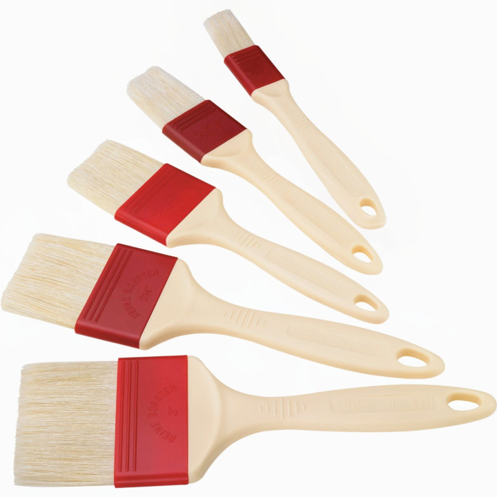 Pędzel cukierniczy Emil Schmidt 8311 włosie naturalne szerokość 7,62 cm długość 24 cm