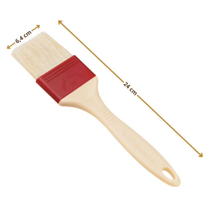 Pędzel cukierniczy Emil Schmidt 8312 włosie naturalne szerokość 6,35 cm długość 24 cm