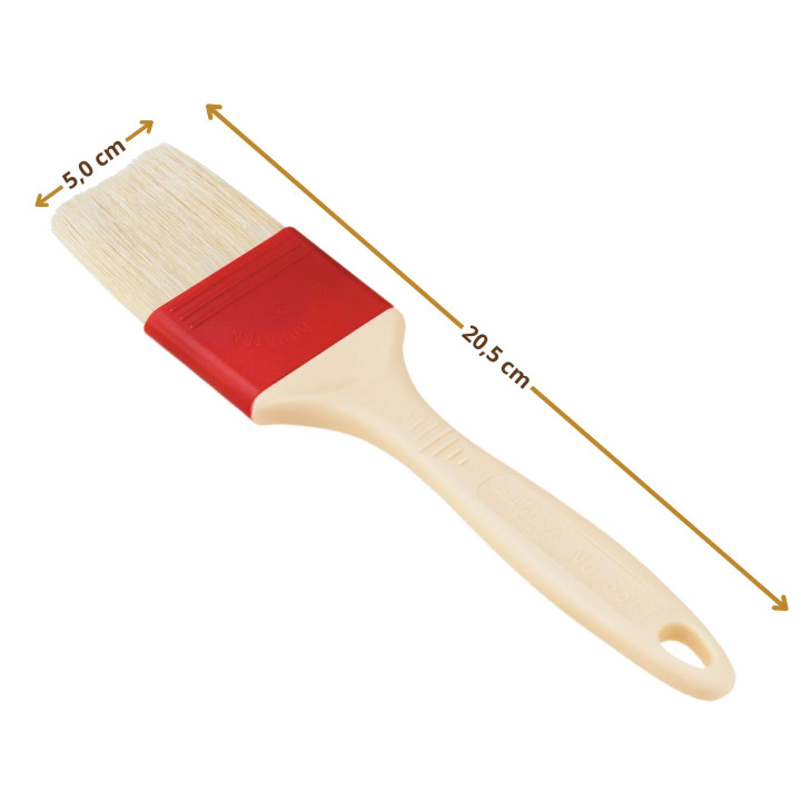 Pędzel cukierniczy Emil Schmidt 8313 włosie naturalne szerokość 5,08 cm długość 20,5 cm