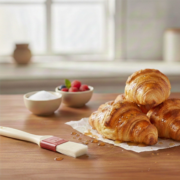 Pędzel cukierniczy Emil Schmidt 8314 włosie naturalne szerokość 3,8 cm długość 20,5 cm