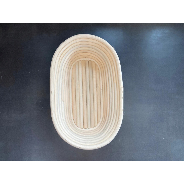 Koszyk do garowania chleba 24x14 cm naturalny rattan