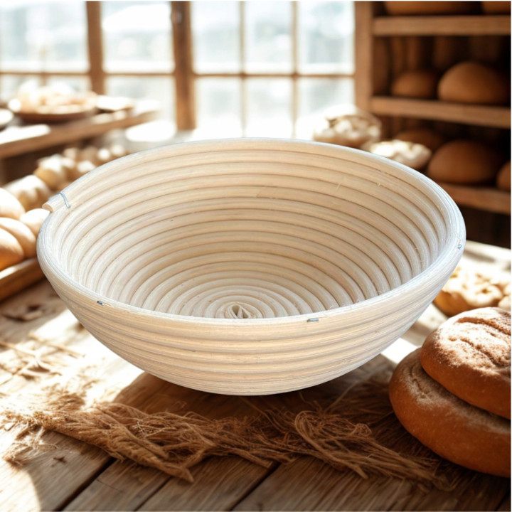Koszyk do garowania chleba okrągły Ø20 cm naturalny rattan