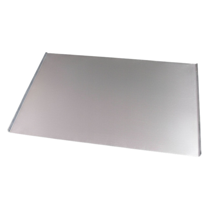 Blacha piekarnicza PEŁNA 80x60 cm 2 ranty Aluminium grubość 2 mm
