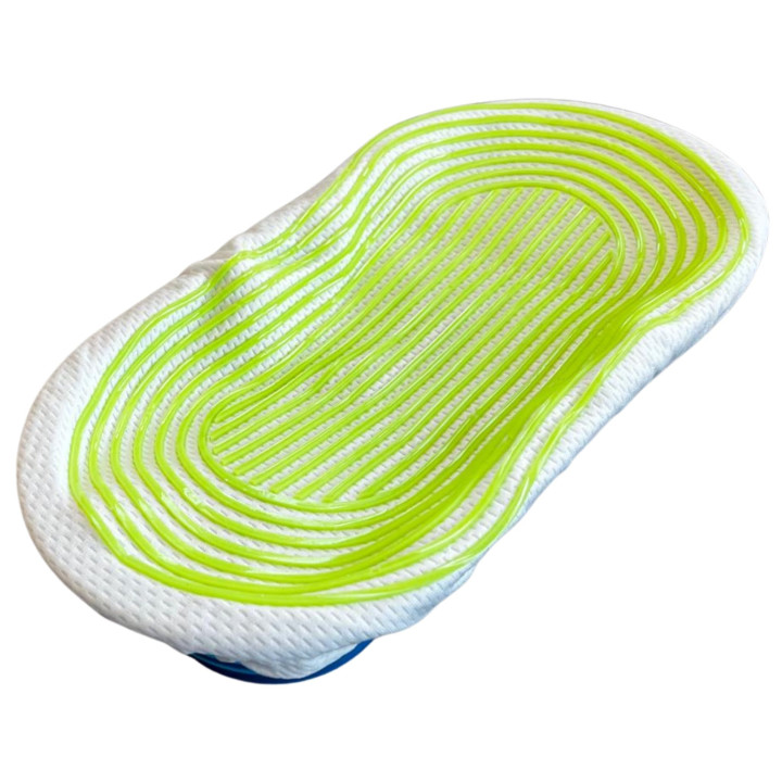 Koszyk do garowania chleba owalny 30.5x13 cm do 1 kg Plastikowy