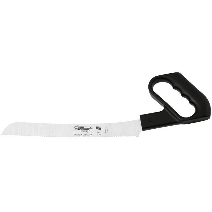 Nóż do chleba ostrze faliste stal nierdzewna długość 39.5 cm