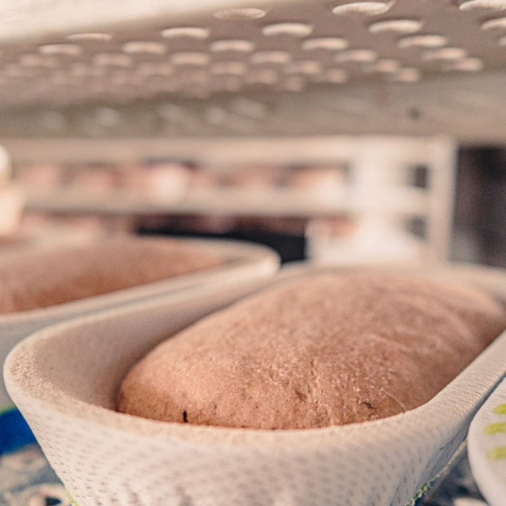 Pokrowiec na koszyk do garowania chleba owalny mini 27.5x12 cm do 0.9 kg (pomarańczowy) Tkanina EVO Special