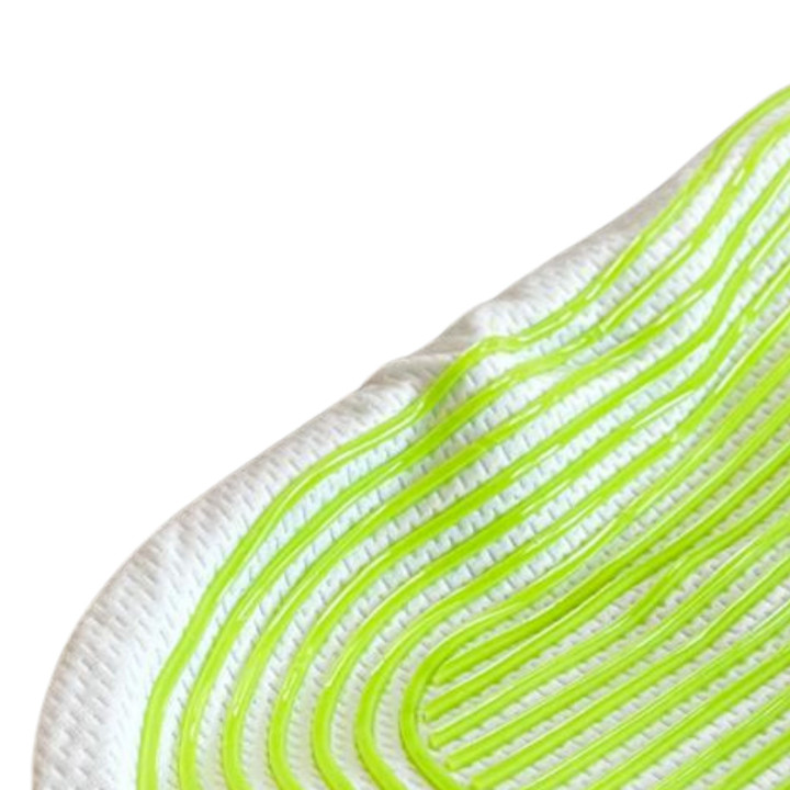 Pokrowiec na koszyk do garowania chleba owalny mini 27.5x12 cm do 0.9 kg (pomarańczowy) Tkanina EVO Special Wzór Wiklinowy