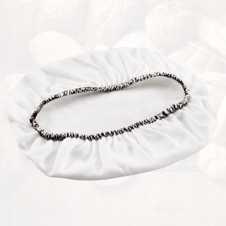 Pokrowiec na koszyk do garowania chleba podłużny do 500-850 g Brązowy