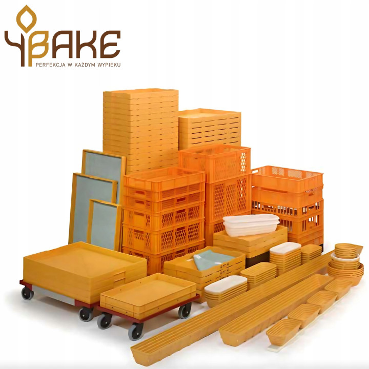 Pokrowiec na koszyk do garowania chleba podłużny do 500-850 g Brązowy