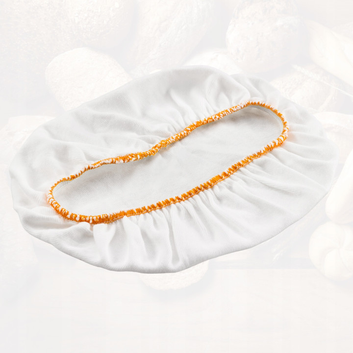 Pokrowiec na koszyk do garowania chleba okrągły do 750 g Pomarańczowy
