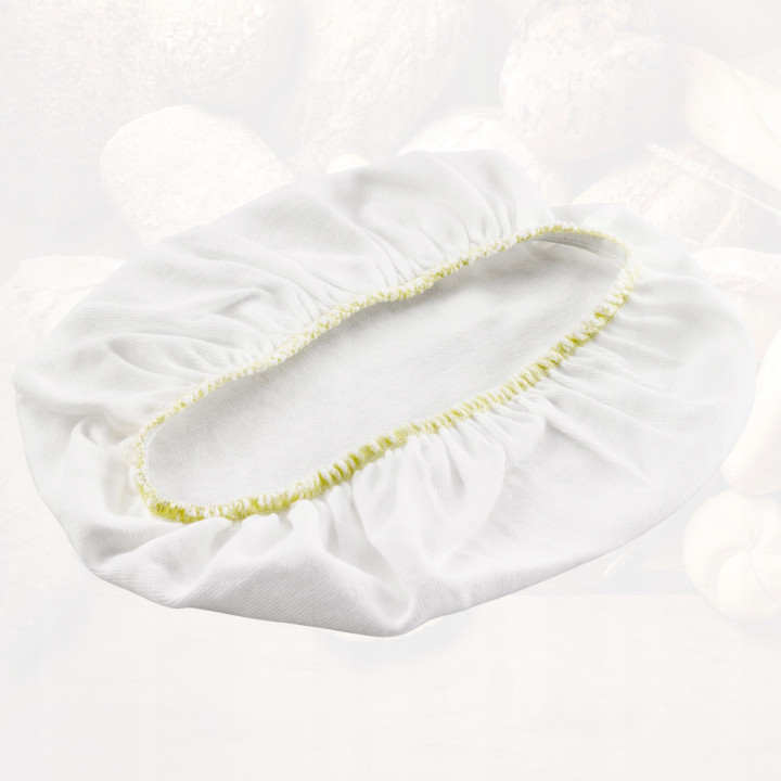 Pokrowiec na koszyk do garowania chleba okrągły do 1 kg Żółty