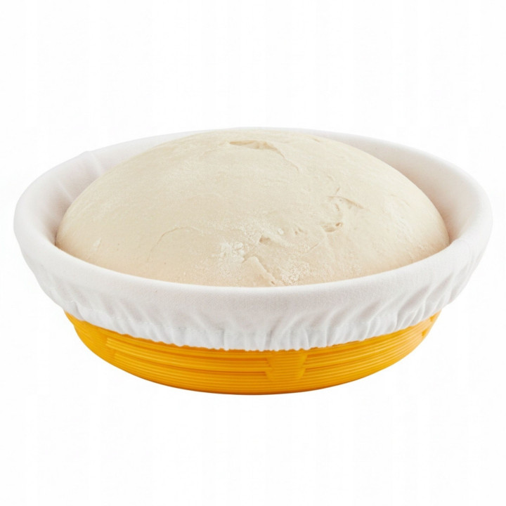 Koszyk do garowania chleba okrągły Ø23 cm do 1 kg z tworzywa (PP)