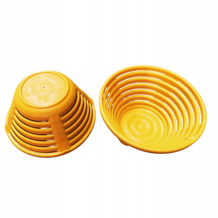 Koszyk do garowania chleba okrągły Ø30 cm do 2 kg z tworzywa (PP)