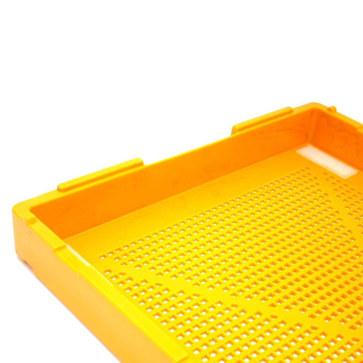 Kasta do garowania 59x39x6.3 cm na blachę 60x40 cm mały otwór, bez rzepów z tworzywa (PP)