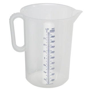 Miarka kuchenna pojemność 0,25 L długość 11 cm wysokość 12 cm