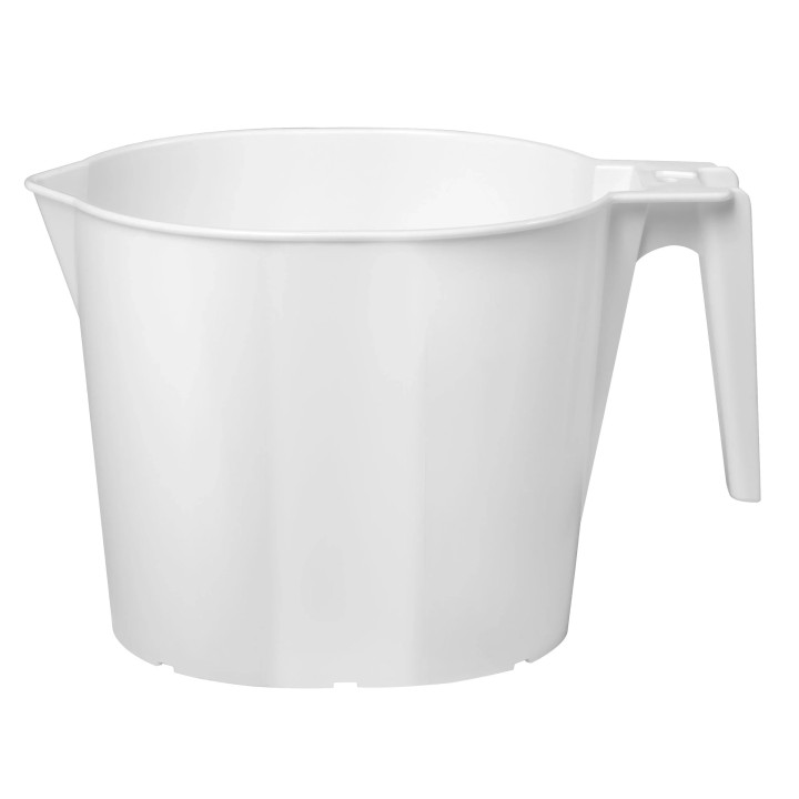 Kubek do płukania owalny z tworzywa (PP) 18.5x12 cm wysokość 12 cm