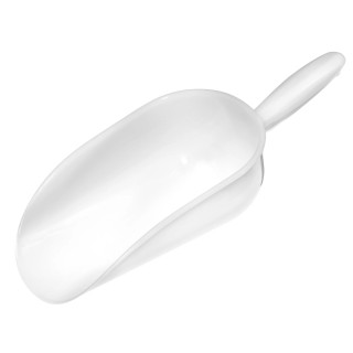 Szufelka okrągła pojemność 200 ml z tworzywa (PP) długość 18.5 cm