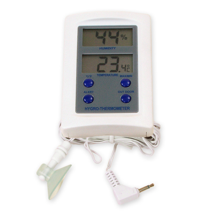 Termometr-higrometr do magazynu mąki (elektroniczny) -50 - +70 C