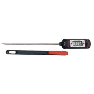 Termometr cyfrowy długość 19.5 cm stal nierdzewna zakres -50°C do +300°C