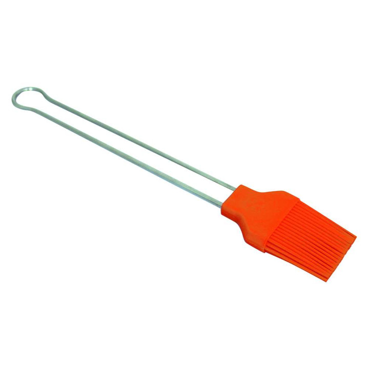 Pędzel silikonowy do +300 st. C. 5 rzędowe 50 mm. rączka INOX