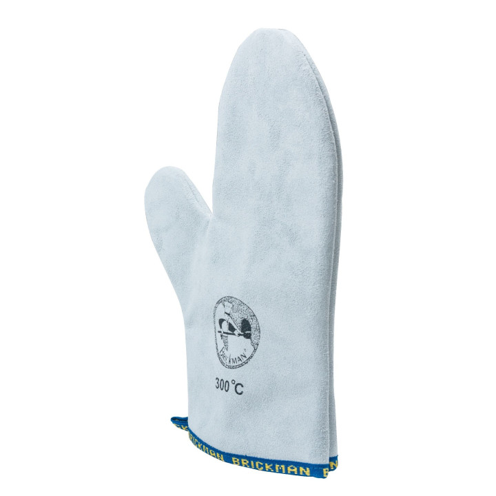 Łapka piekarnicza oburęczna 31 cm do +300°C Skórzana