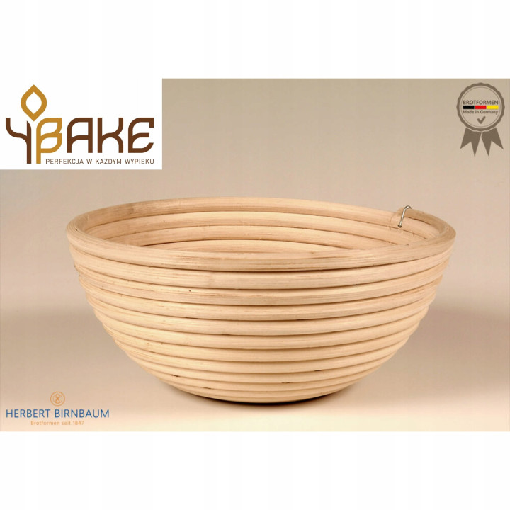 Koszyk do garowania chleba okrągły Ø20 cm naturalny rattan