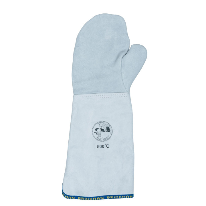 Rękawice piekarskie 1-palec długość 45 cm do +500°C Skórzane