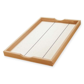 Kasta do garowania bułek 56.5x96.5 cm na blachę 58x98 cm Drewniana