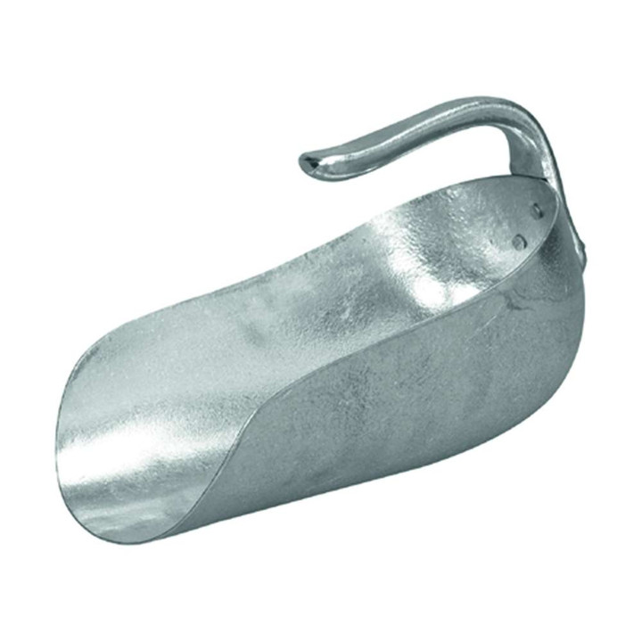 Szufelka do produktów sypkich 2500 ml długość 310 mm uchwyt z góry aluminium