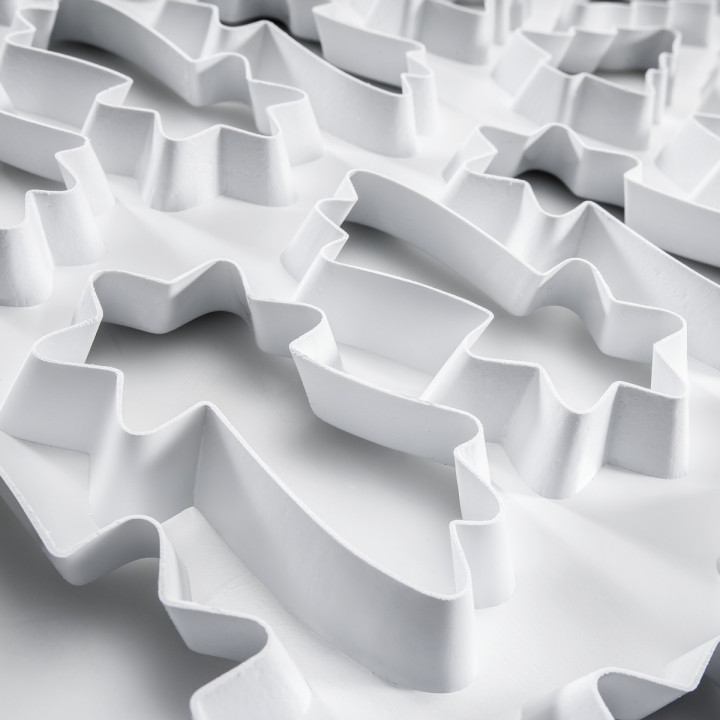 Wykrojnik silikonowy gwiazda choinka śr. 8/6,6 cm