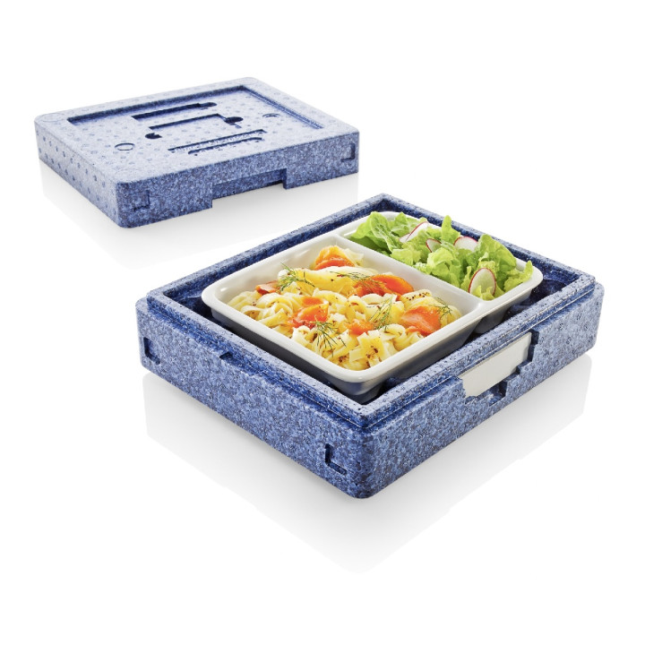 Pojemnik EPP "Dinner Champion" do cateringu -1 taca taca porcelanowa