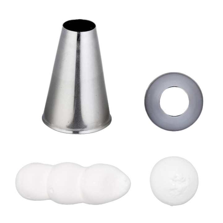 Końcówka nierdzewna okrągła śr.14 mm