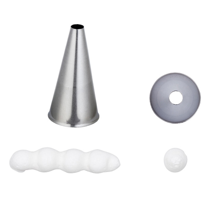 Końcówka nierdzewna okrągła śr.6 mm