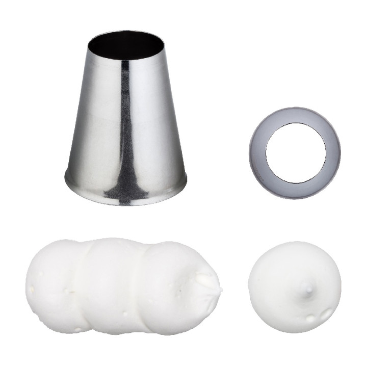 Końcówka nierdzewna okrągła śr.22 mm
