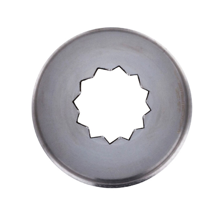 Końcówka nierdzewna karbowana