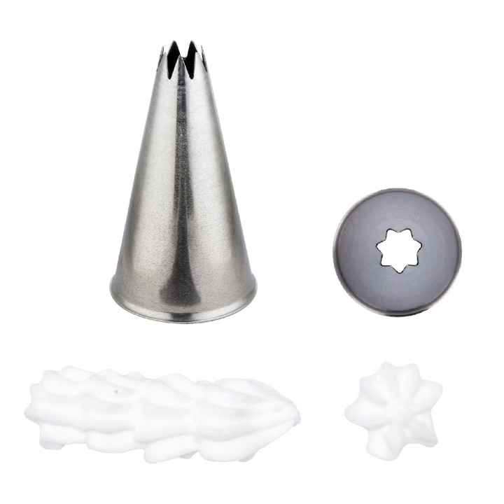 Końcówka nierdzewna karbowana