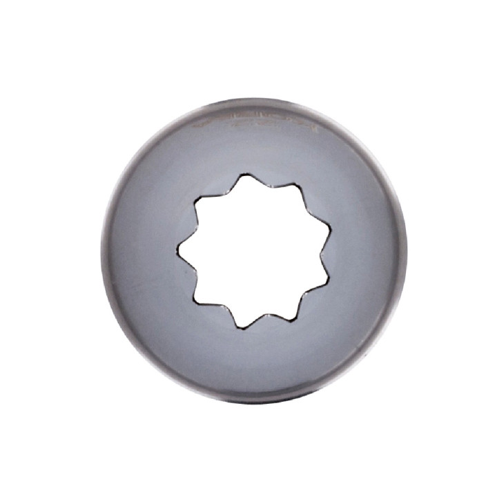 Końcówka nierdzewna karbowana