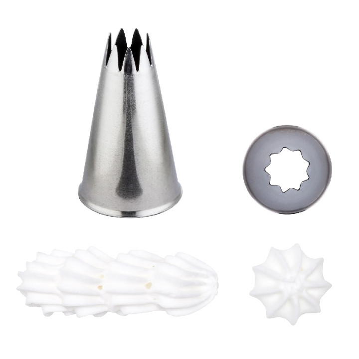 Końcówka nierdzewna karbowana