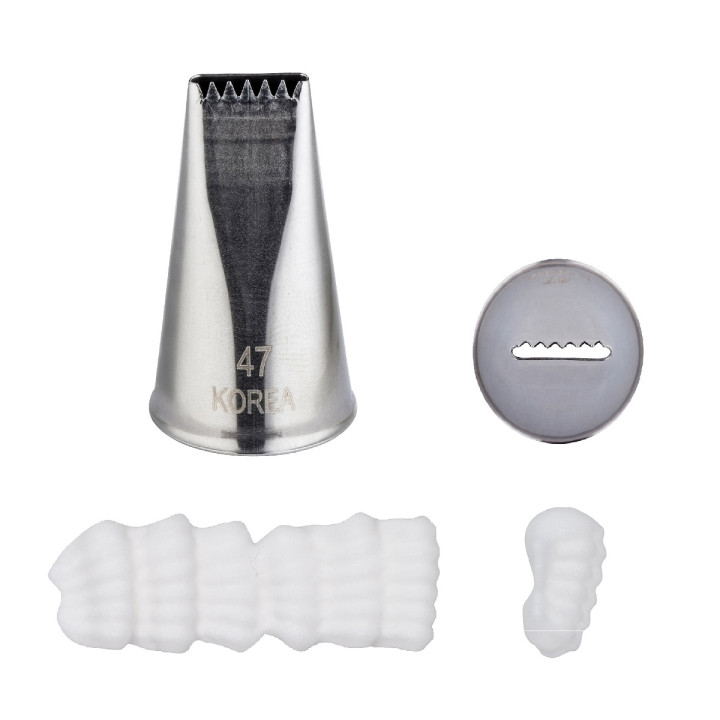 Końcówka taśma szeroka