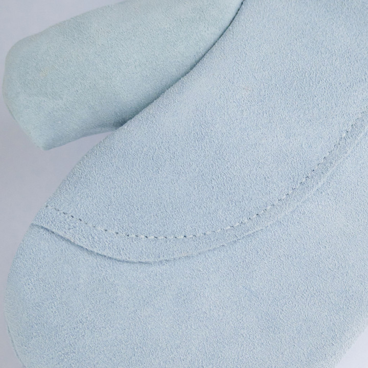 Rękawice piekarskie 1-palec WZMOCNIONE 31 cm do +300°C Skórzane