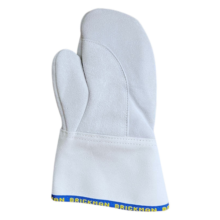 Rękawice piekarskie 1-palec WZMOCNIONE 31 cm do +300°C Skórzane